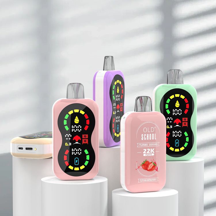 22000puffs swyddogaeth atomization addasadwy