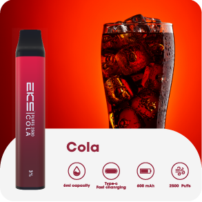 Cynnyrch 2500puffs tafladwy