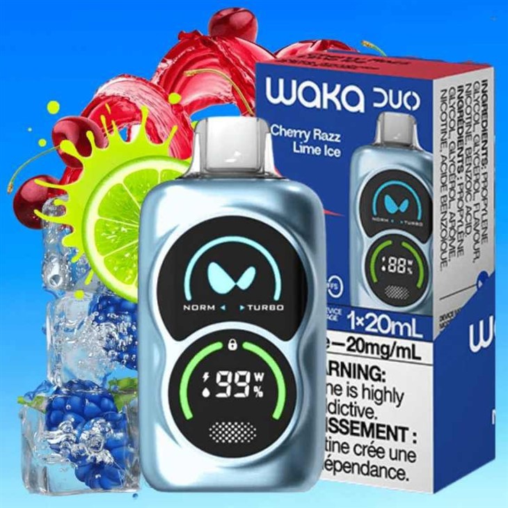 Waka Duo 25000puffs vape tafladwy